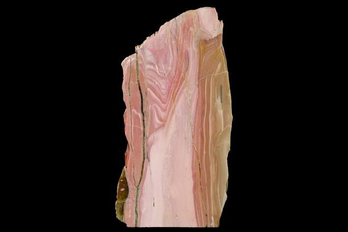 Polished Pink Opal Slab - Western Australia #152111